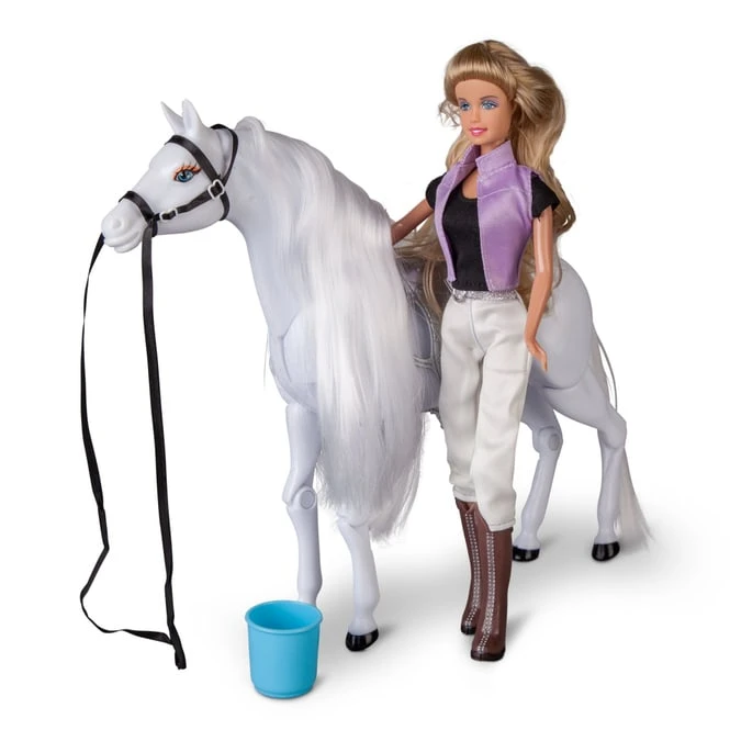 Besttoy - Modepuppe Mit Pferd 2 Besttoy - Modepuppe Mit Pferd – Bild 2