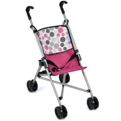 Großes Puppenzubehörset - 21-teilig - Pink Dots -Trendiger Spielzeug-Discounter 4894352964099 2160643