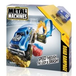 Zuru Metal Machines Rennbahn - Road Rampage - Ca. 2m -Trendiger Spielzeug-Discounter 6701 metalmachines roadrampage 02