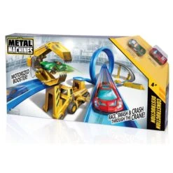 Zuru Metal Machines Rennbahn - Construction Destruction - Inkl. 2 Fahrzeuge -Trendiger Spielzeug-Discounter 6703 metalmachines constructiondestruction 02