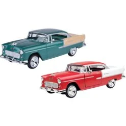 Motormax - Chevy Bel Air 1955 - 1:24 - Verschiedene Modelle