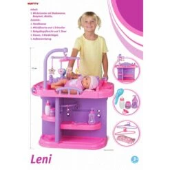 Besttoy - Wickelcenter Für Puppen - Rosa -Trendiger Spielzeug-Discounter b 27561 wickelcenter box back