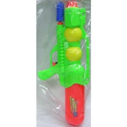 Wasserpistole Mit Doppelschuss - Ca. 52 X 22 X 7 Cm - 1 Stück -Trendiger Spielzeug-Discounter grn1